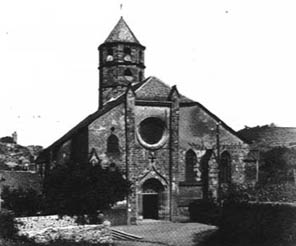Chruch of Aubin without  the turret